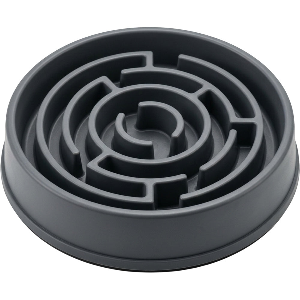 Lmnzk Slow Feeder Dog Bowl Charcoal 3 Cup